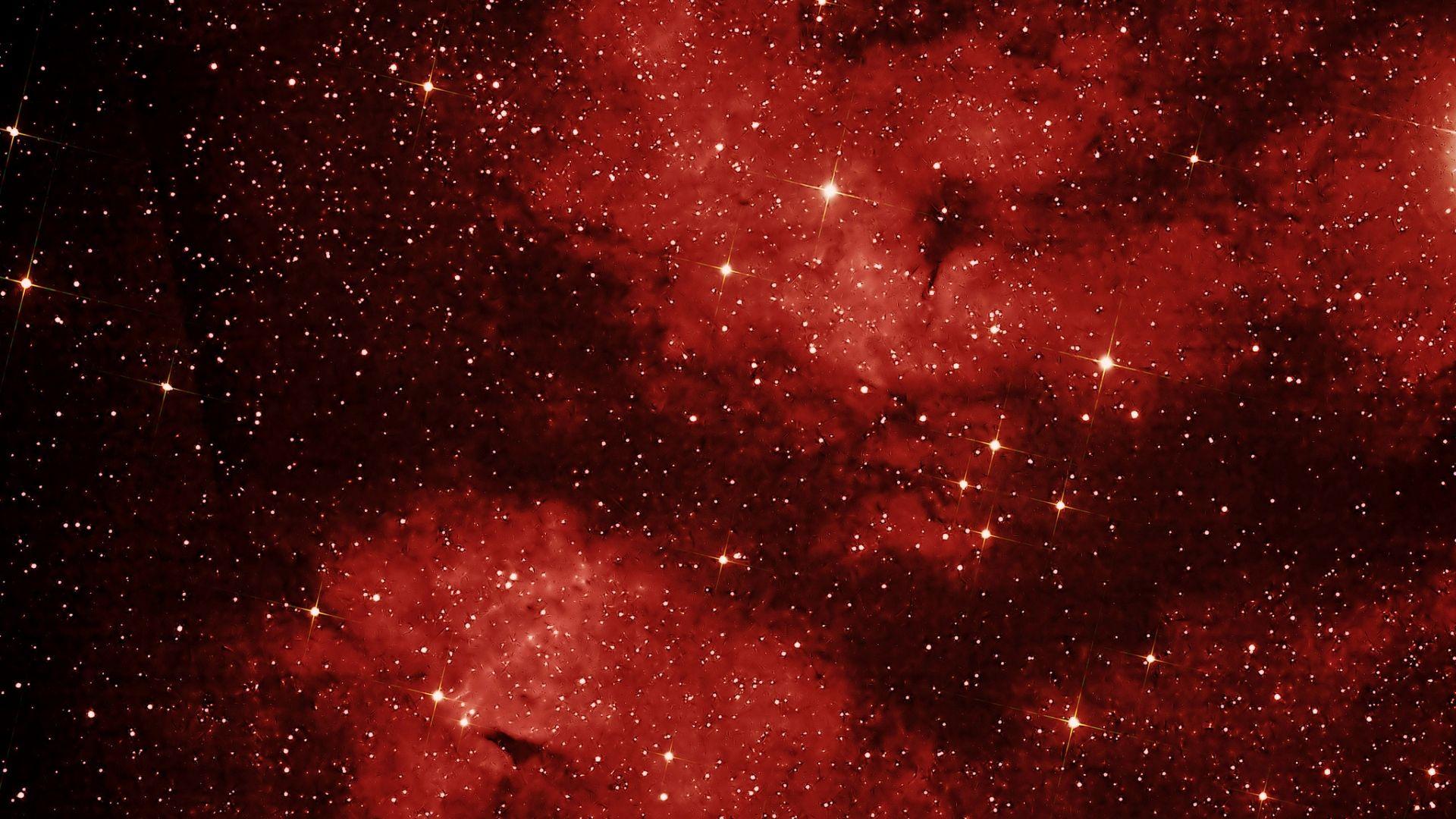 Red Space Wallpaper 4k 1920x1080
