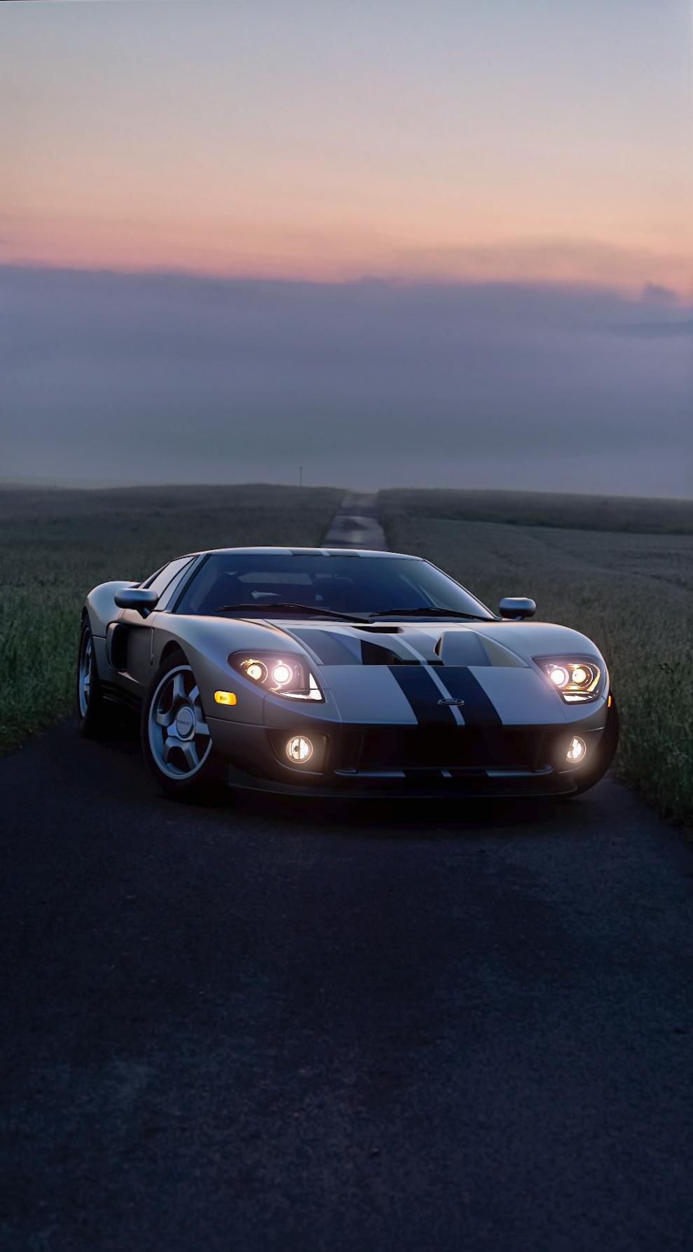 989x1785 Ford Gt Wallpaper Phone