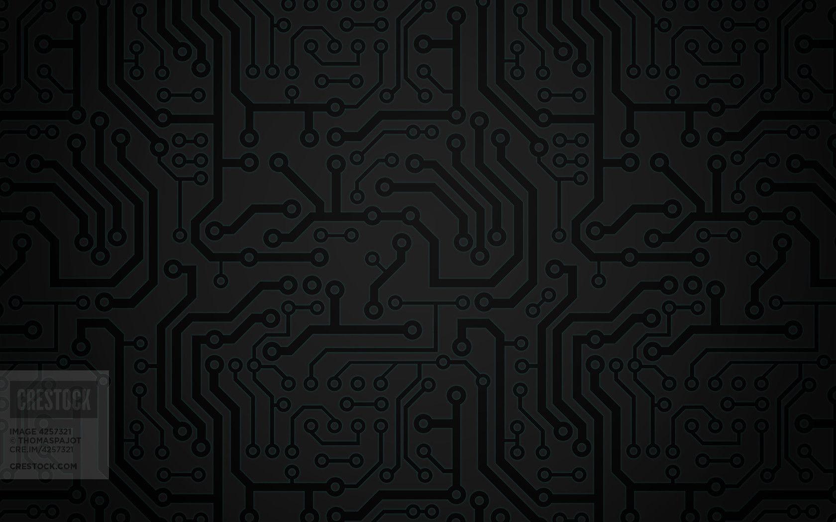 1680x1050 Circuits Wallpaper