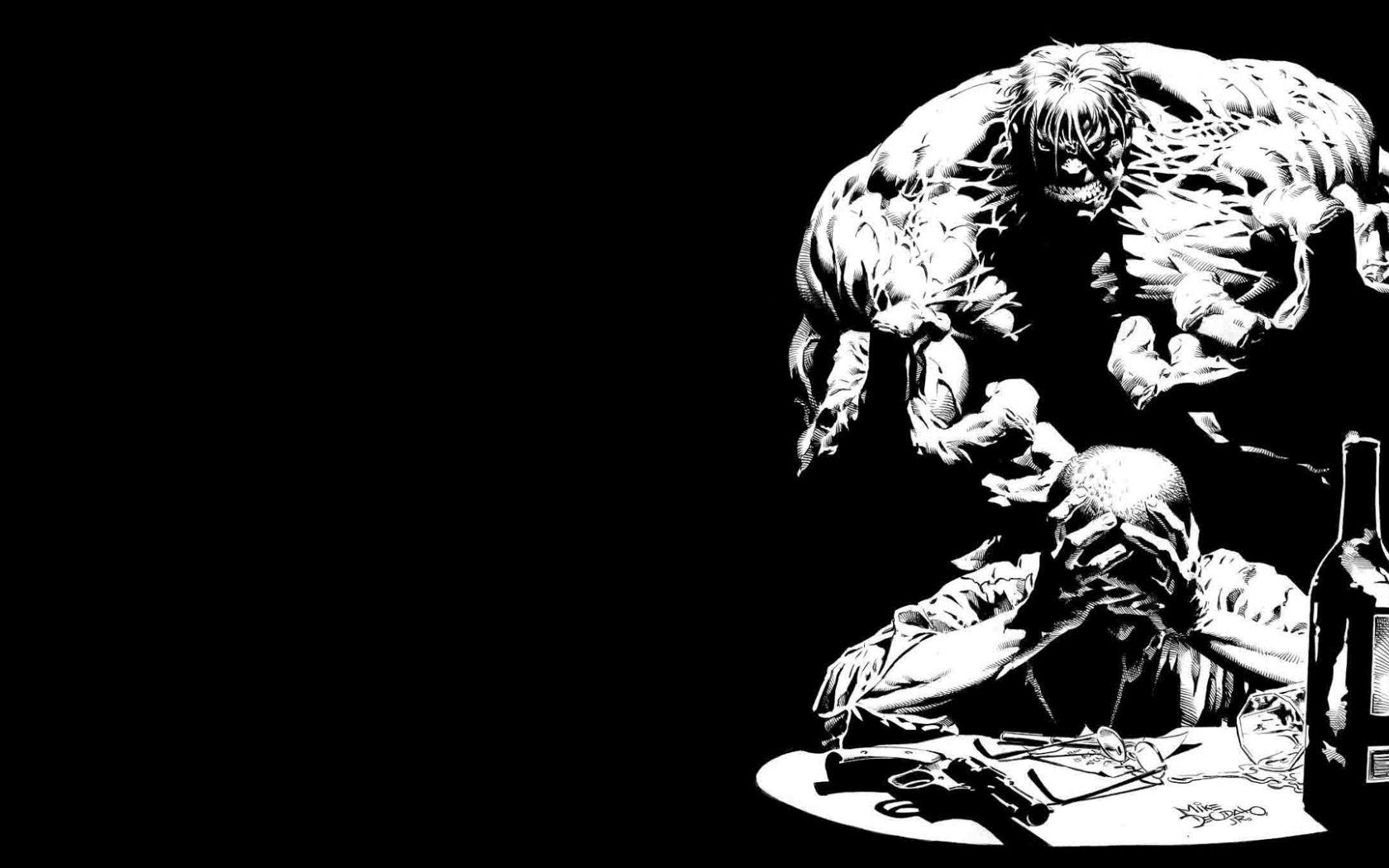 1680x1050 Free download the hulk black and white Wallpaper Background 19890 [1920x1080] for your Desktop, Mobile & Tablet. Explore Comic Book Wallpaper for Desktop. Comic Book Art Wallpaper, Comic Book