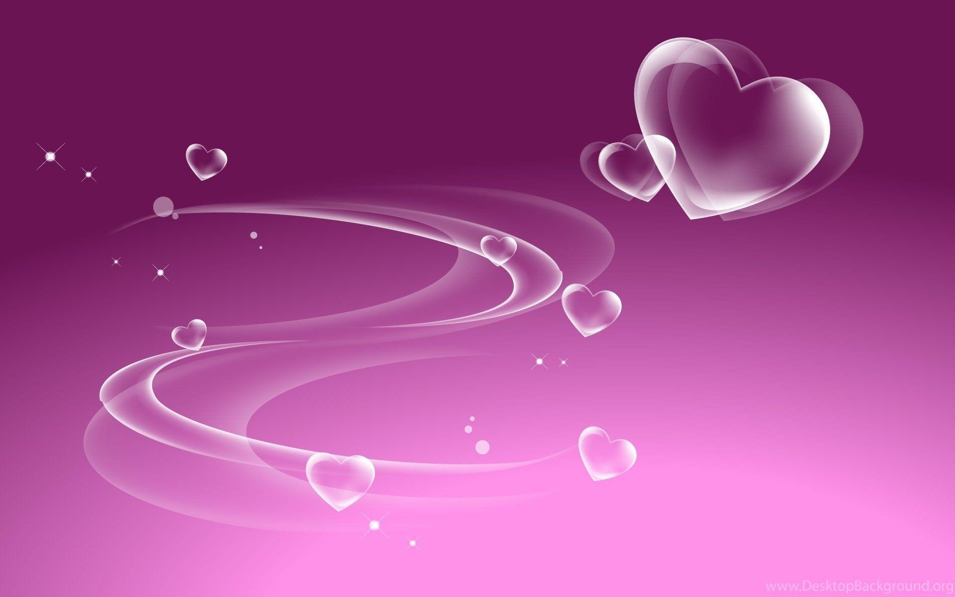 1920x1200 Charming 3D Valentine's Day Heart Desktop Wallpaper Quotes