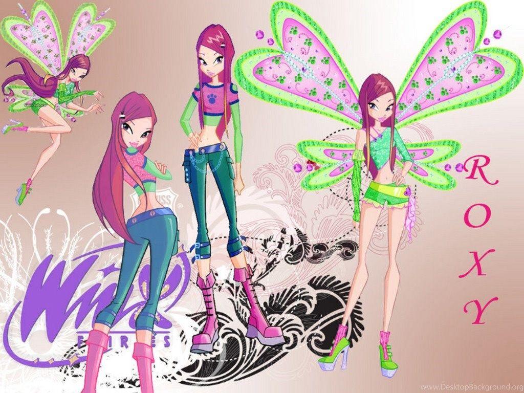 1024x768 Wallpaper Roxy Winx Club Free 1024x768 Desktop Background