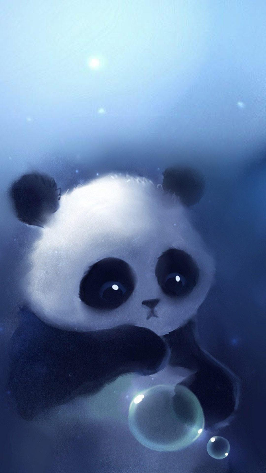 Hình nền 1080x1920 Panda Cute