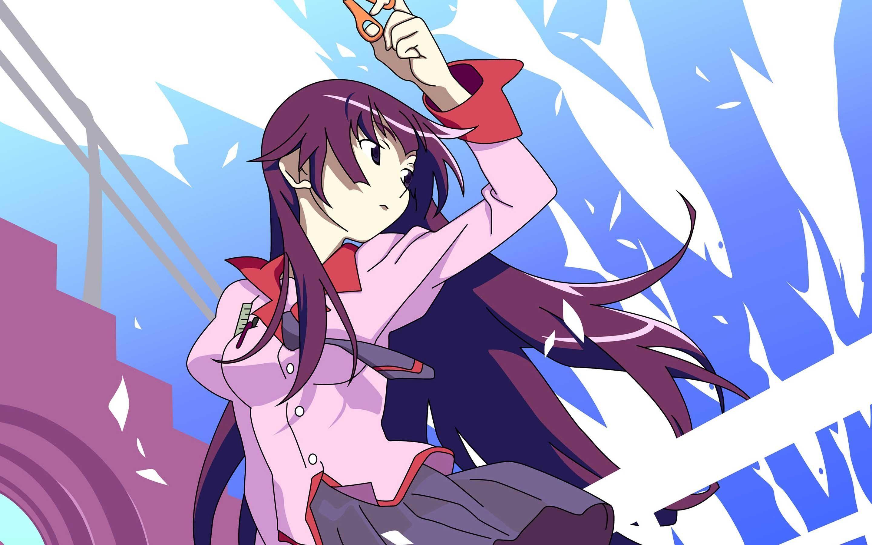 Hitagi Senjougahara Wallpapers - Top Free Hitagi Senjougahara ...