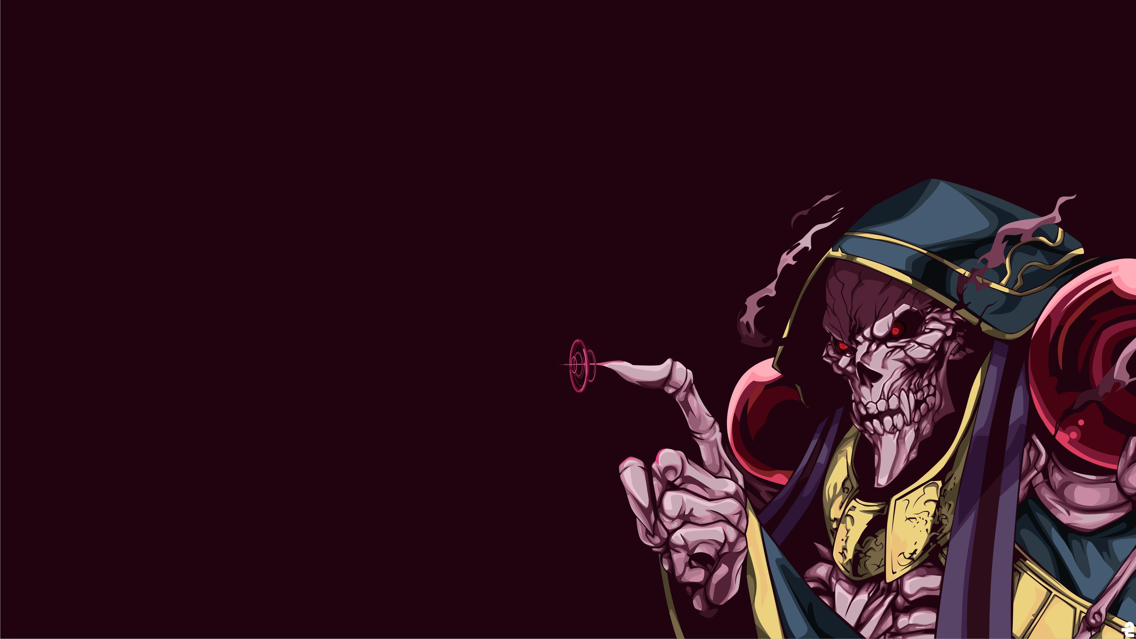 3840x2160 High Resolution Skull Anime Wallpaper