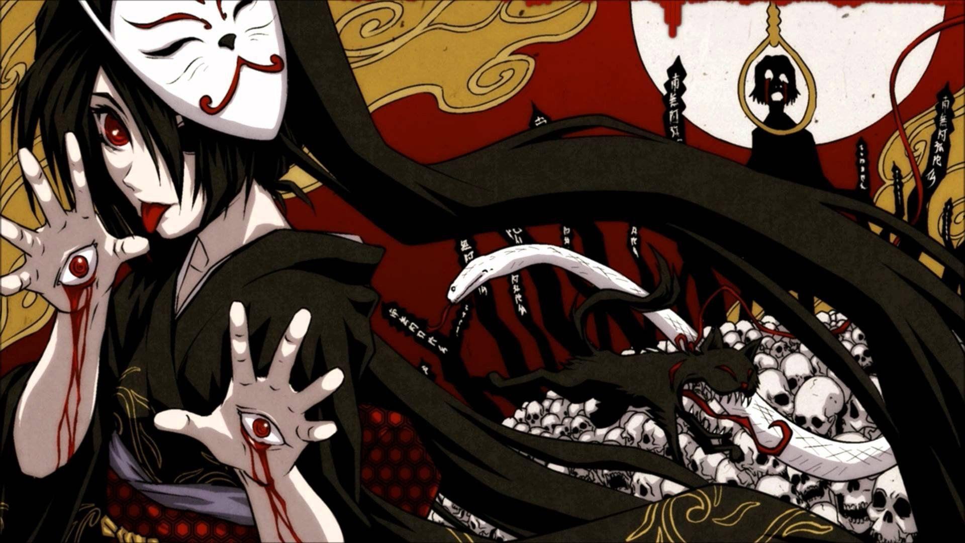 1920x1080 OTEP Nu Metal Heavy Metal Anime Dark Blood Skull Free Desktop Background And Wallpaper