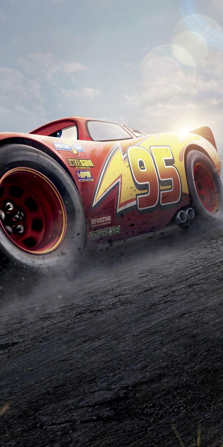 736x1472 Mind Blowing Wallpaper Cars Red Lightning McQueen, 2017 Movie Wallpaper Large Image