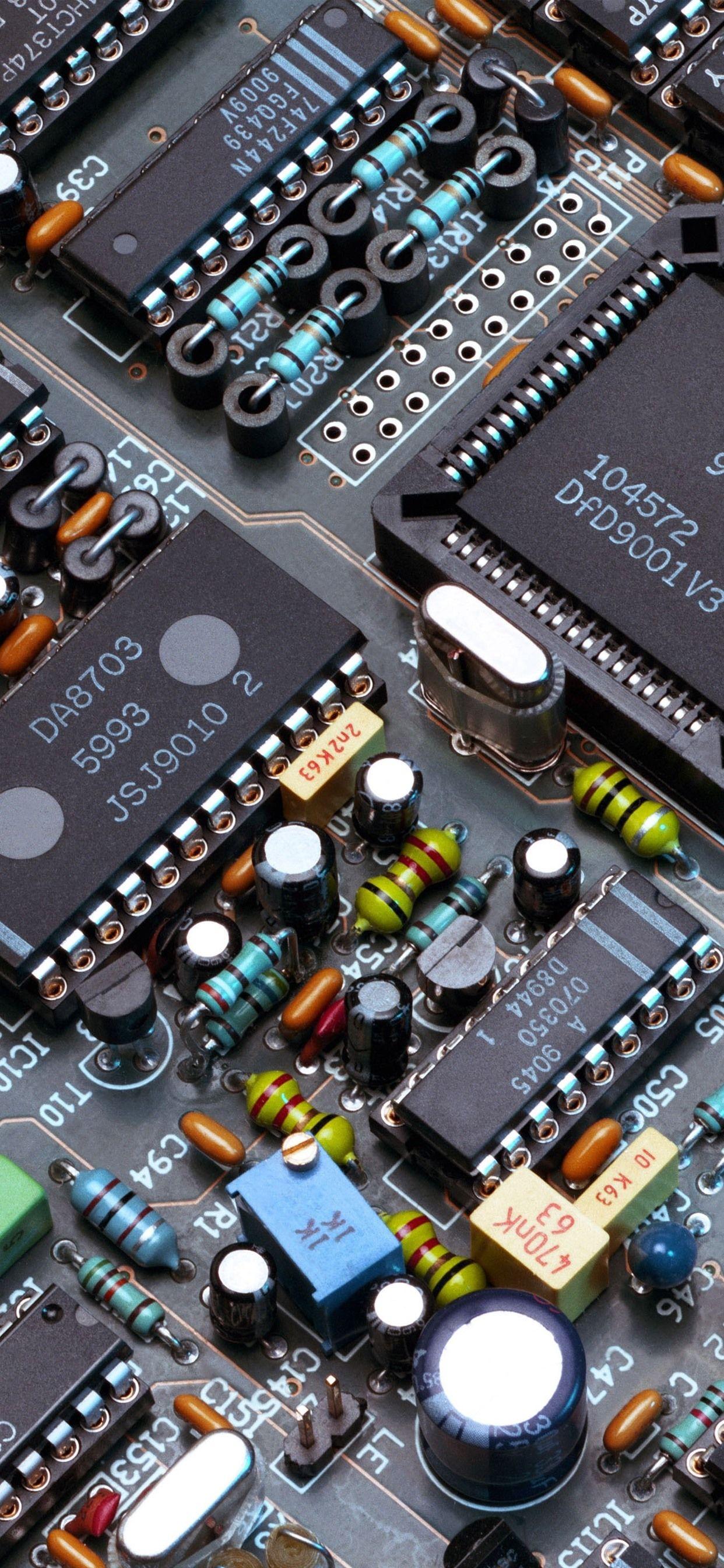 1242x2688 Wallpaper Electronic component, chips, PCB 2880x1800 HD Picture, Image