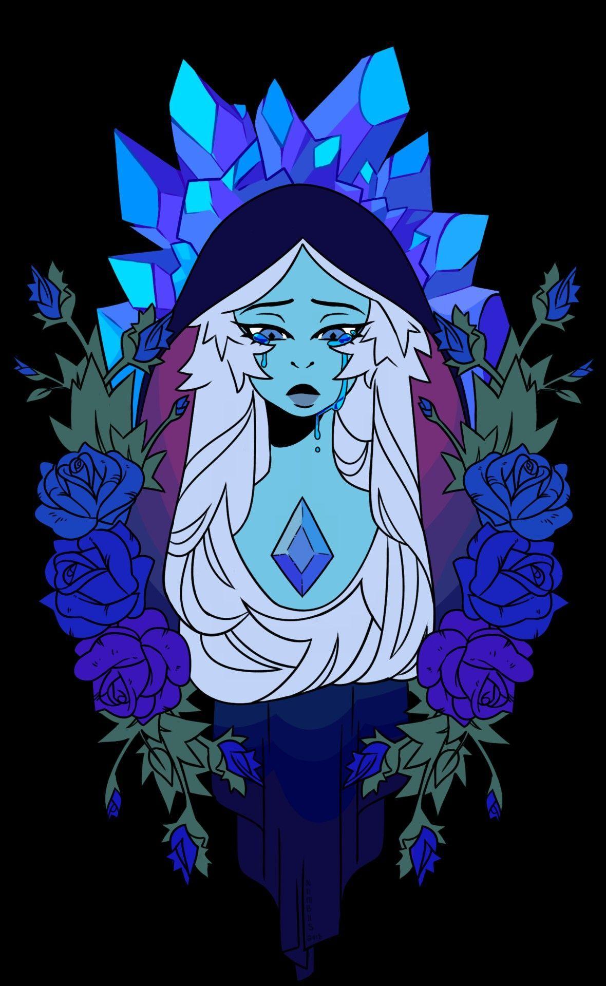 Blue Diamond Steven Universe Wallpapers Top Free Blue Diamond Steven Universe Backgrounds