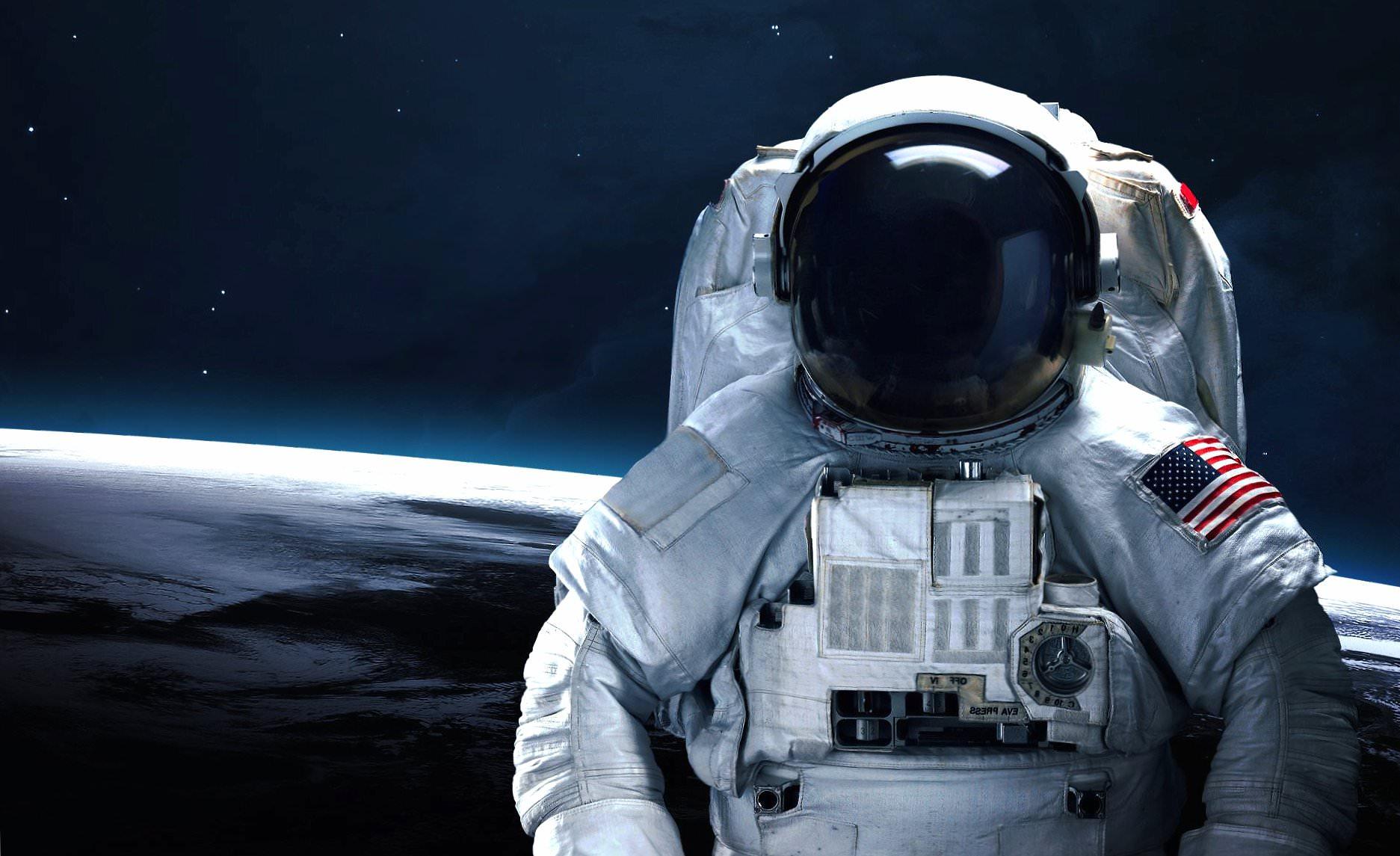1873x1145 Astronaut Wallpaper HD Download