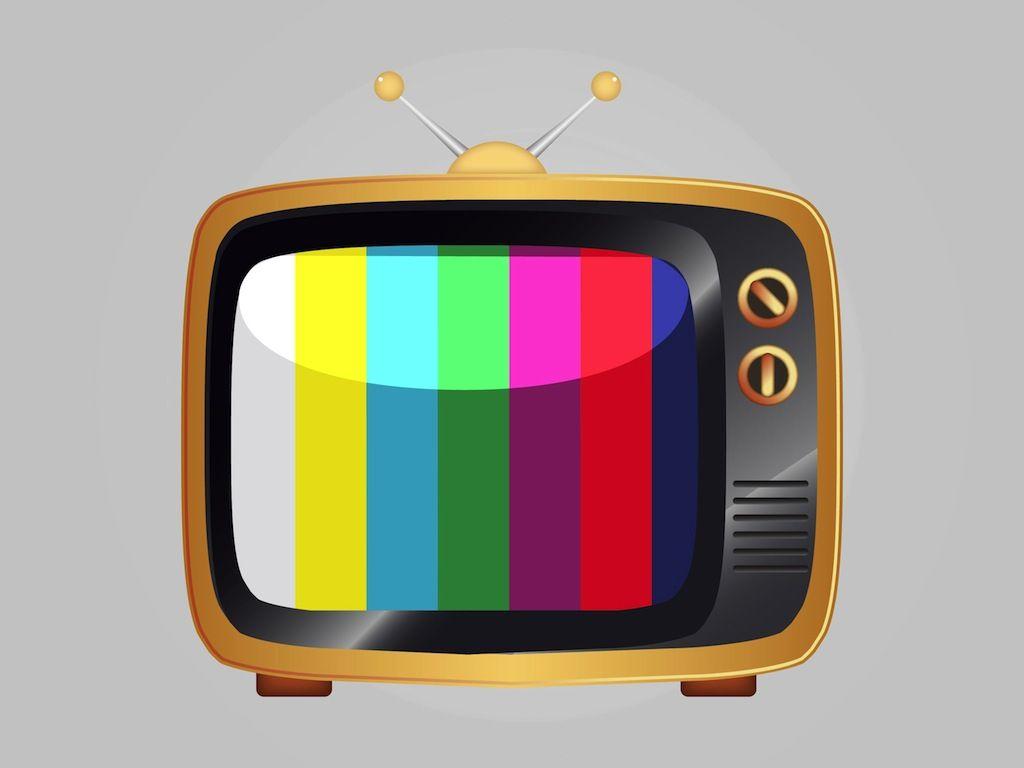 1024x768 TV Icon Vector Free Image TV Icon, Television Icon and Black TV Icon /