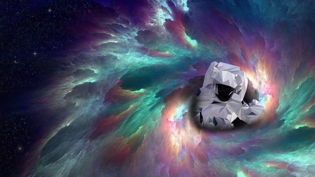 1280x720 Low Poly Astronaut Wallpaper