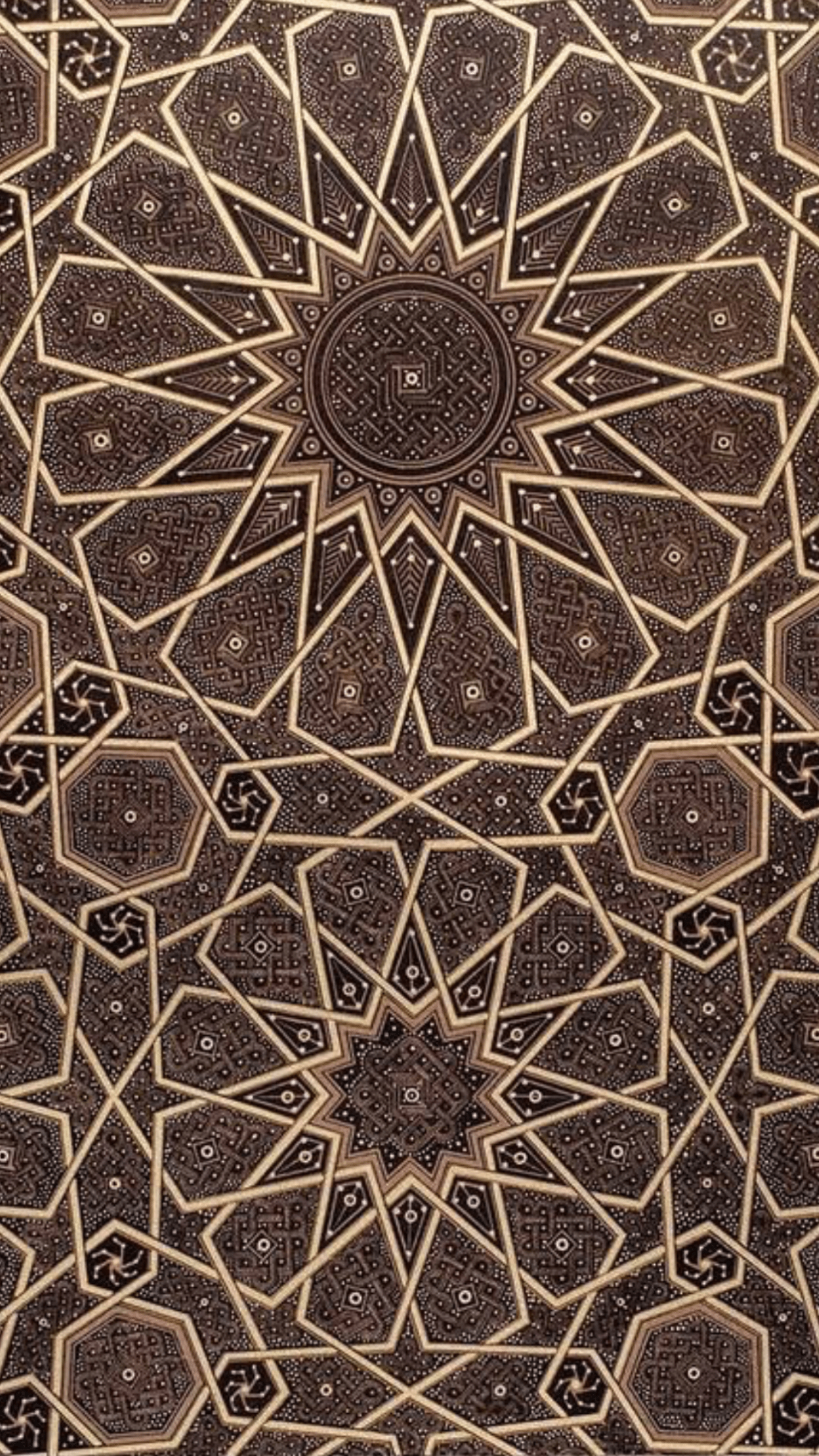 islamic geometric pattern wallpaper