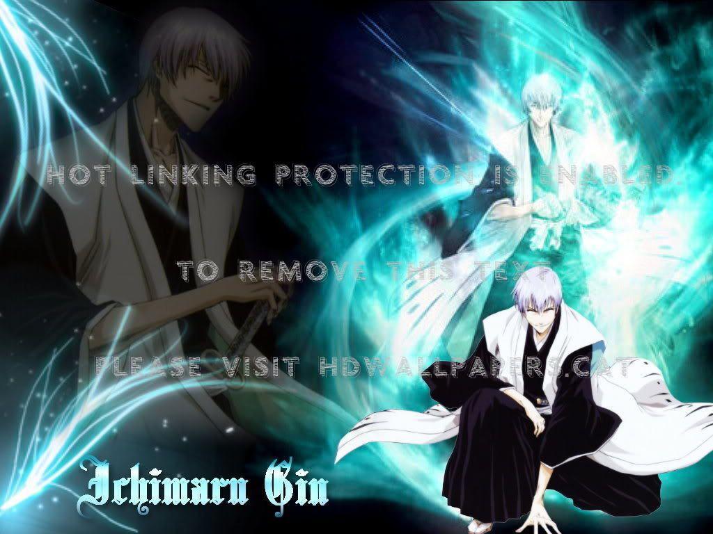 1024x768 gin ichimaru bleach anime