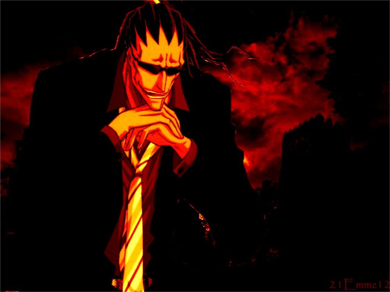 1281x961 Download wallpaper from anime Bleach with tags: Microsoft, Kenpachi Zaraki