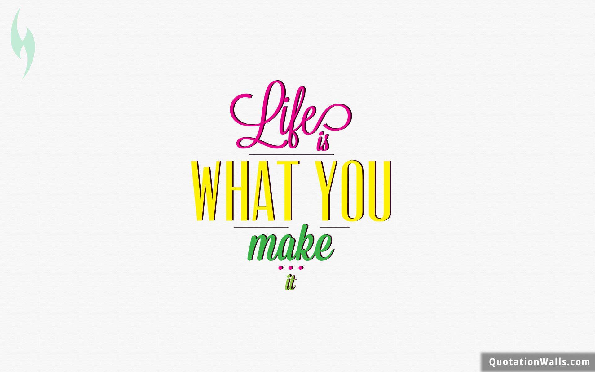 1920x1200 Make Your Life Life Wallpaper for Desktop