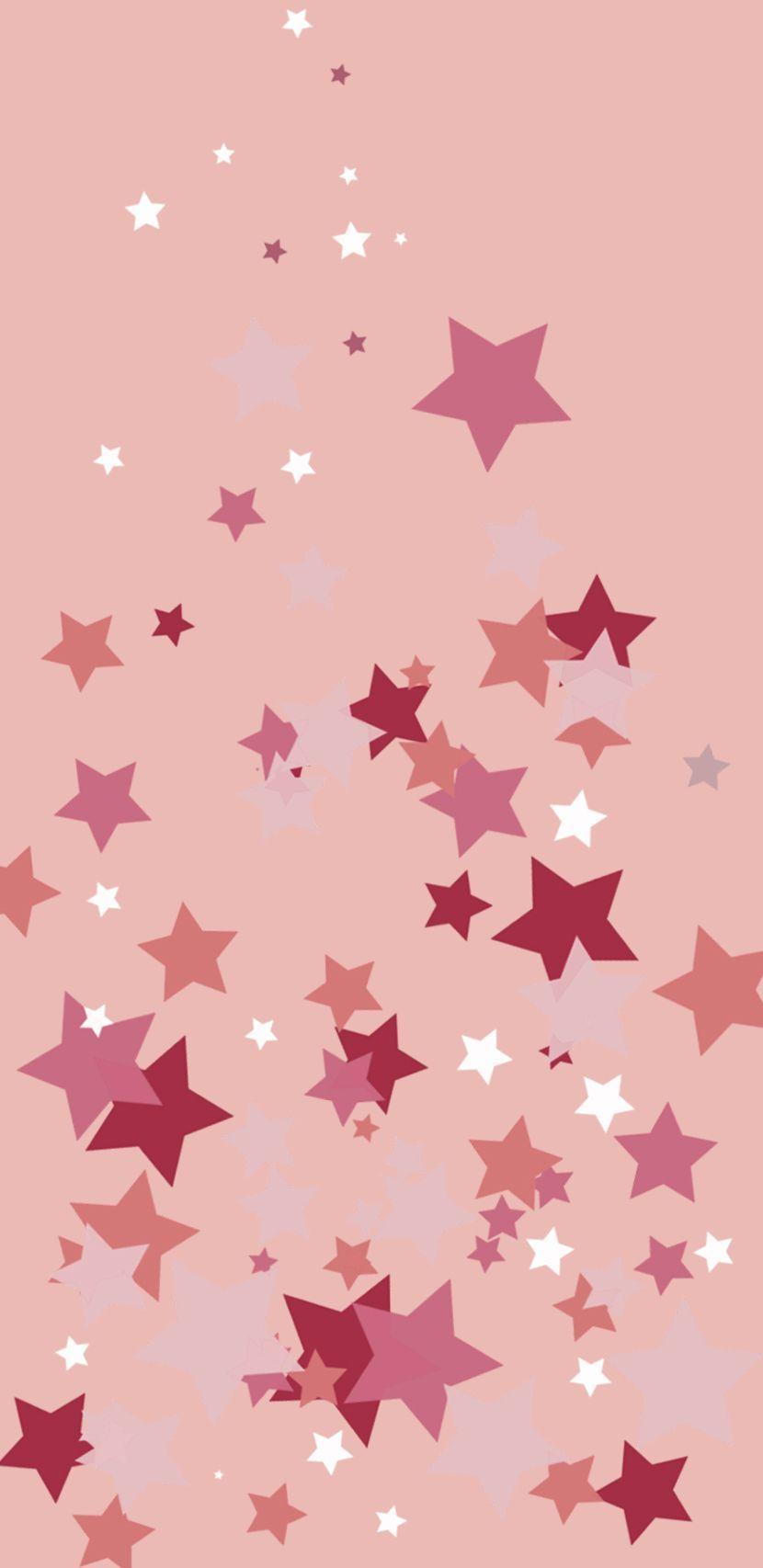 Cute Pink Stars Wallpapers Top Free Cute Pink Stars Backgrounds Wallpaperaccess