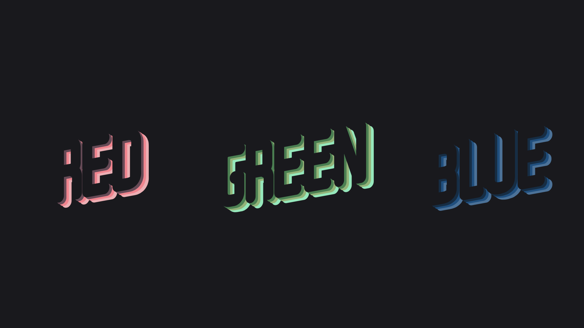 1920x1080 RGB Wallpaper for single & triple monitor [1920x1080 & 5760x1080]