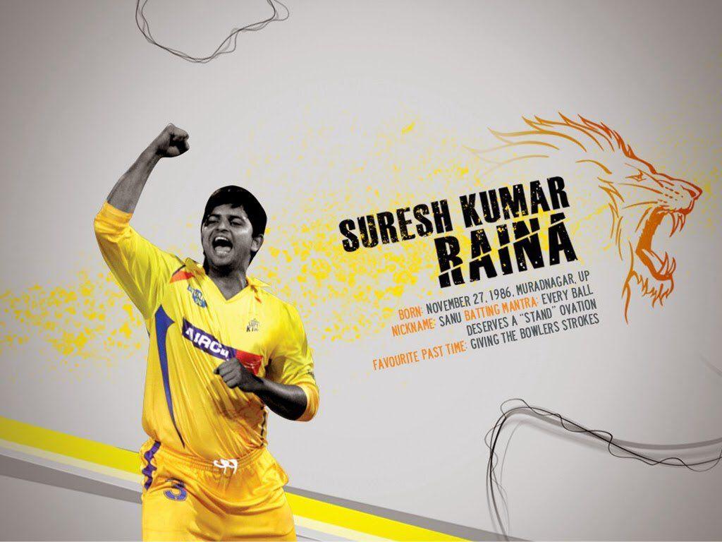 1024x768 Chennai Super Kings's wishing our chinna thala a super birthday! C ya soon! #HBDRaina #whistlepodu