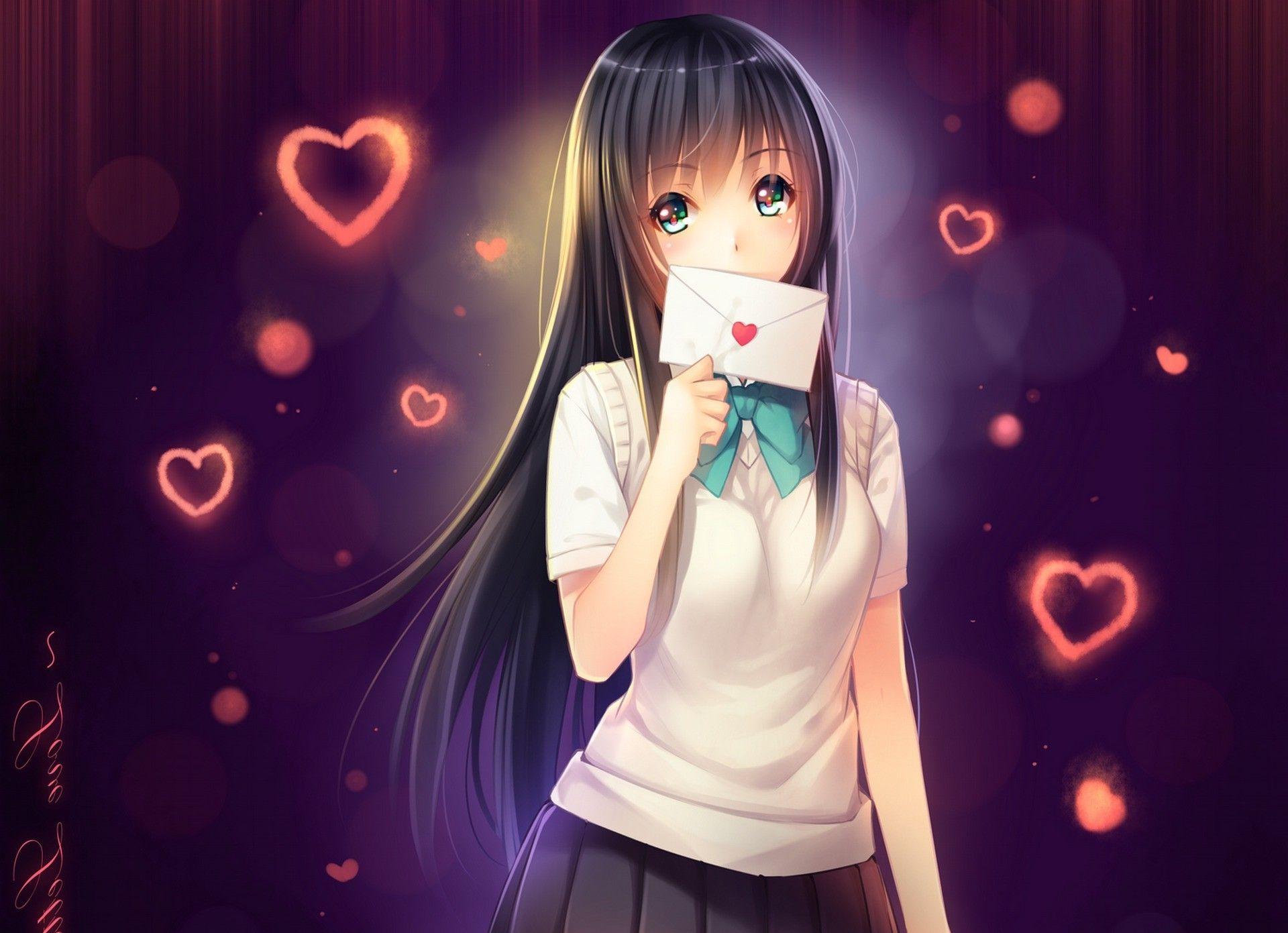 1920x1391 Long Hair Anime Girl Wallpaper .