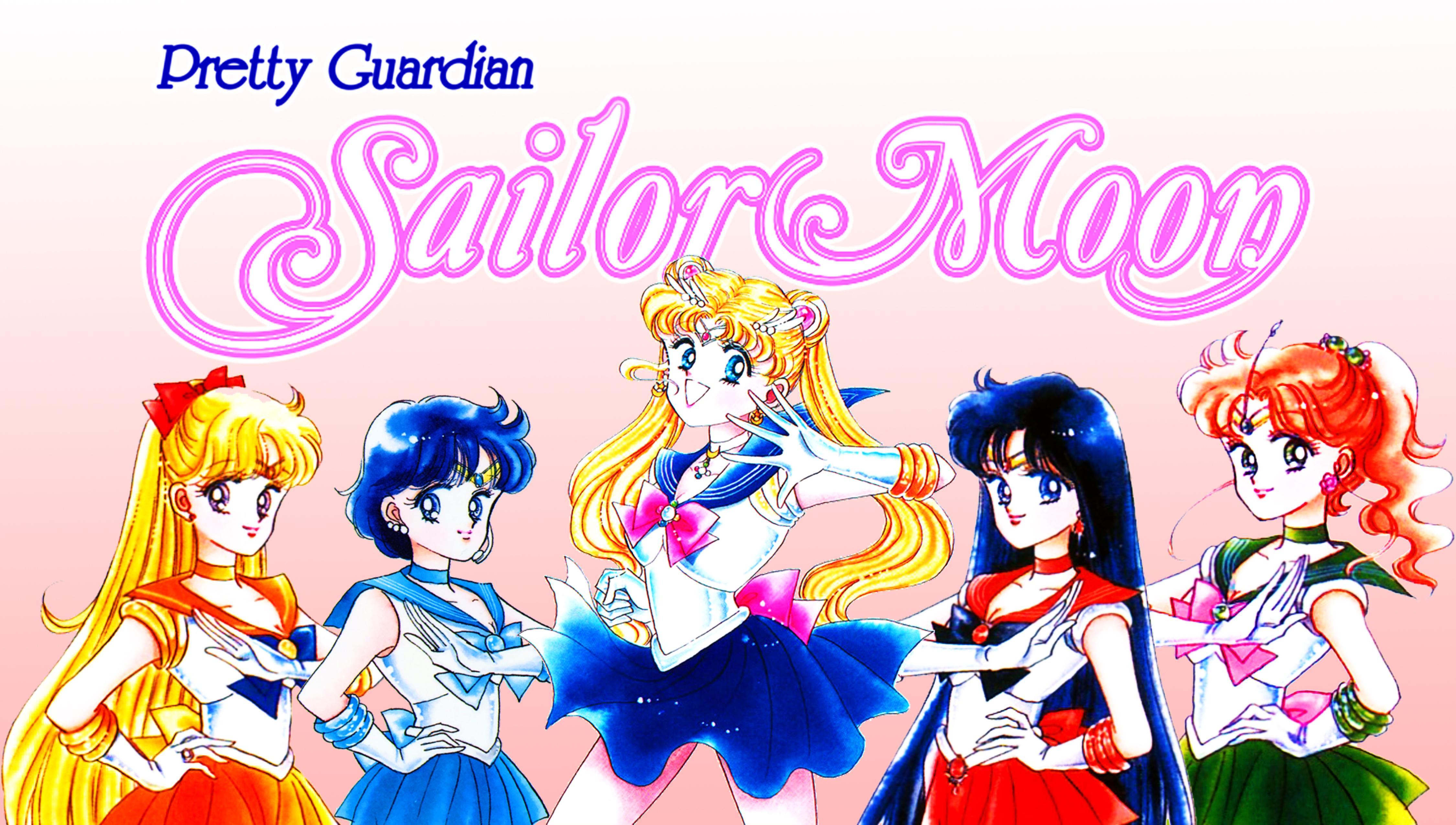 4500x2550 Sailor Moon manga desktop wallpaper