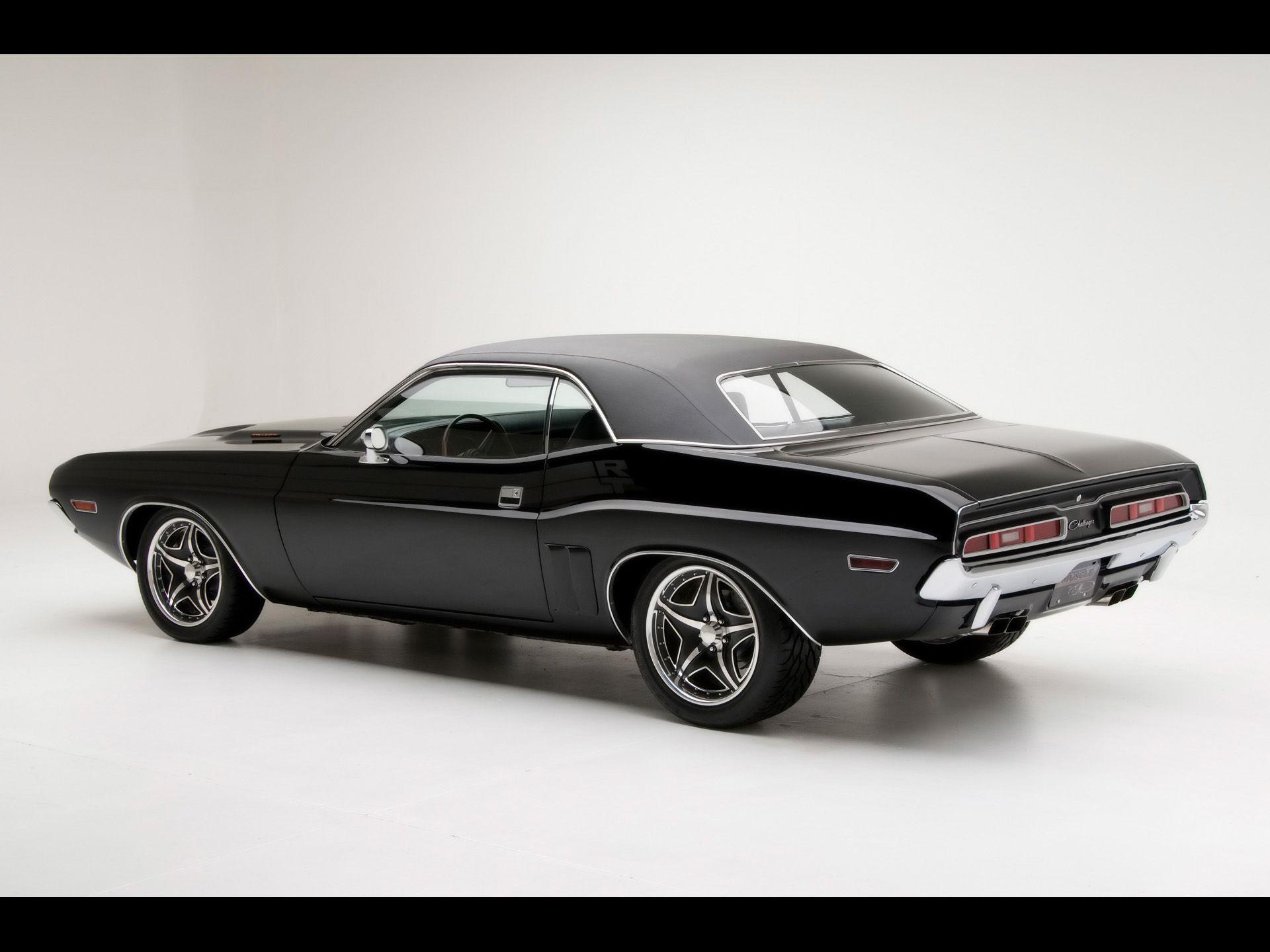 1920x1440 Dodge Challenger R T Muscle Car By Modern Muscle Rear Angle