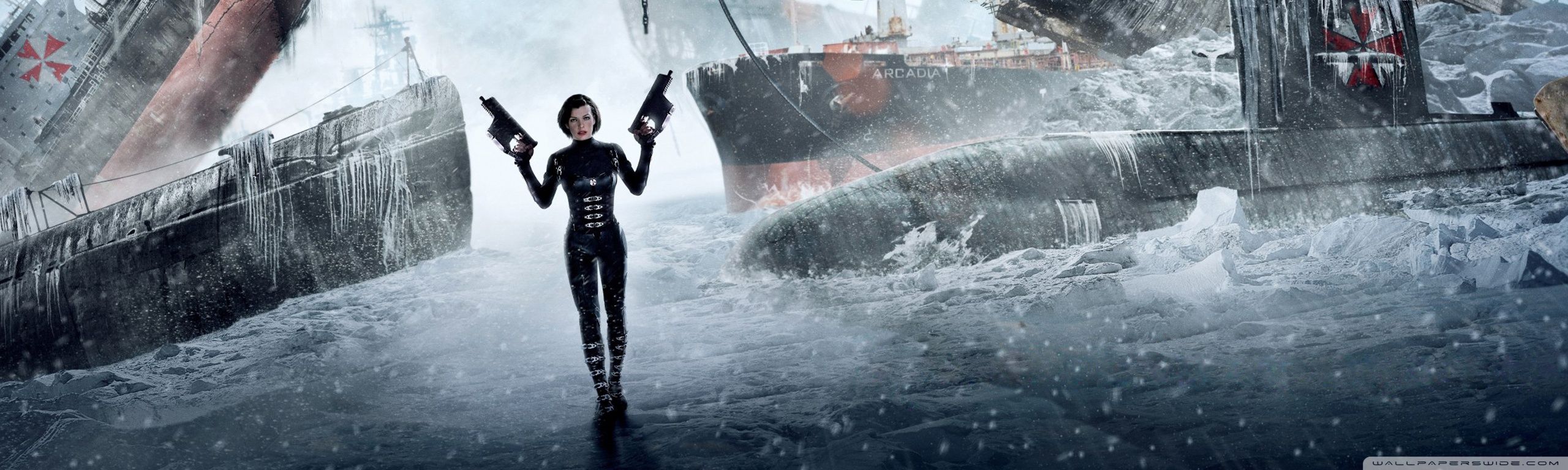 2560x768 Resident Evil: Retribution Wallpaper