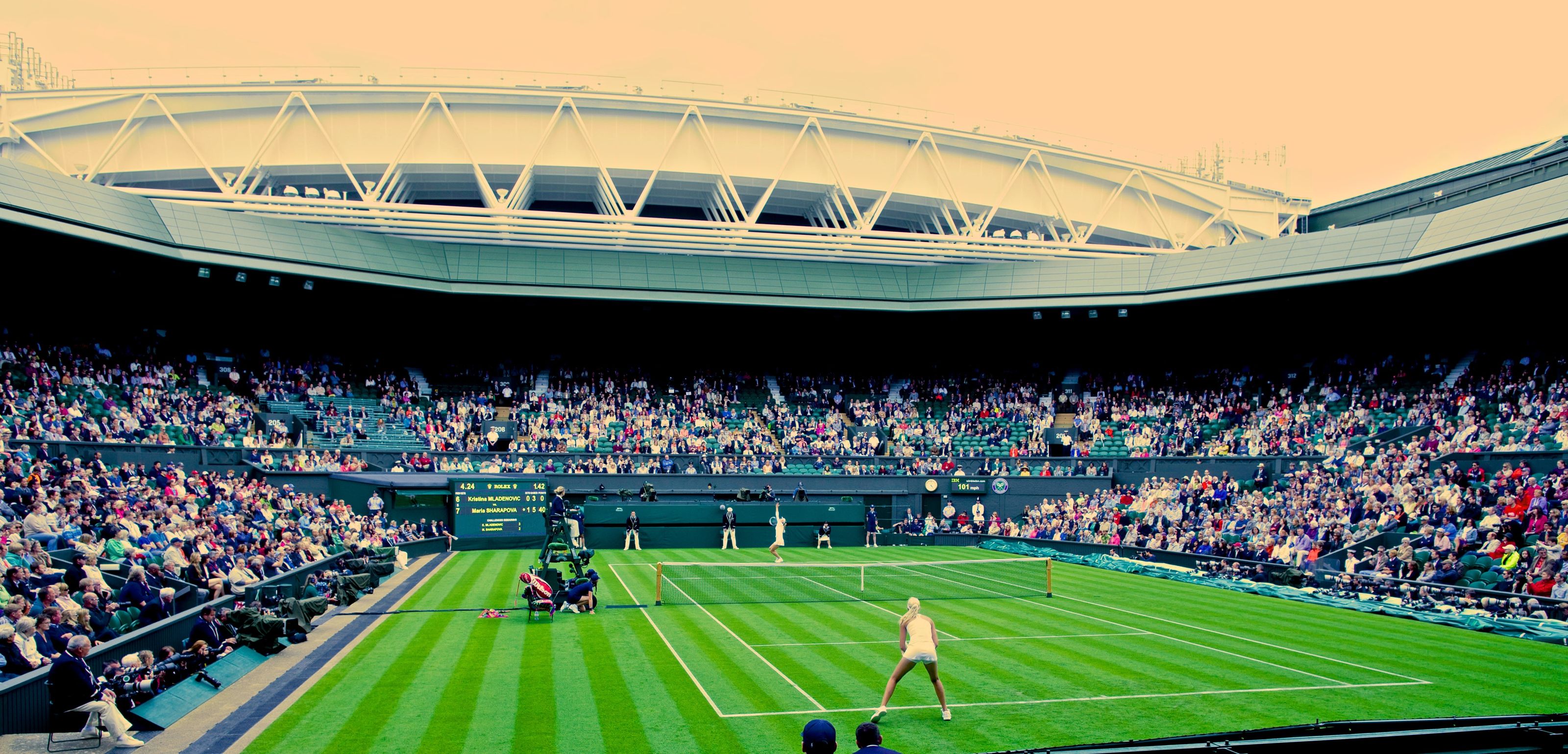 3200x1540 Wimbledon Center Court Wall Mural