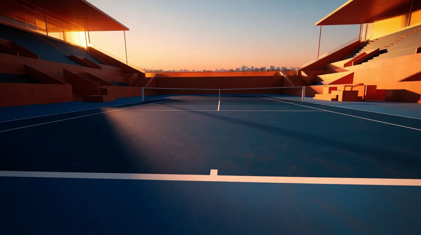 1376x768 Tennis AI Wallpaper
