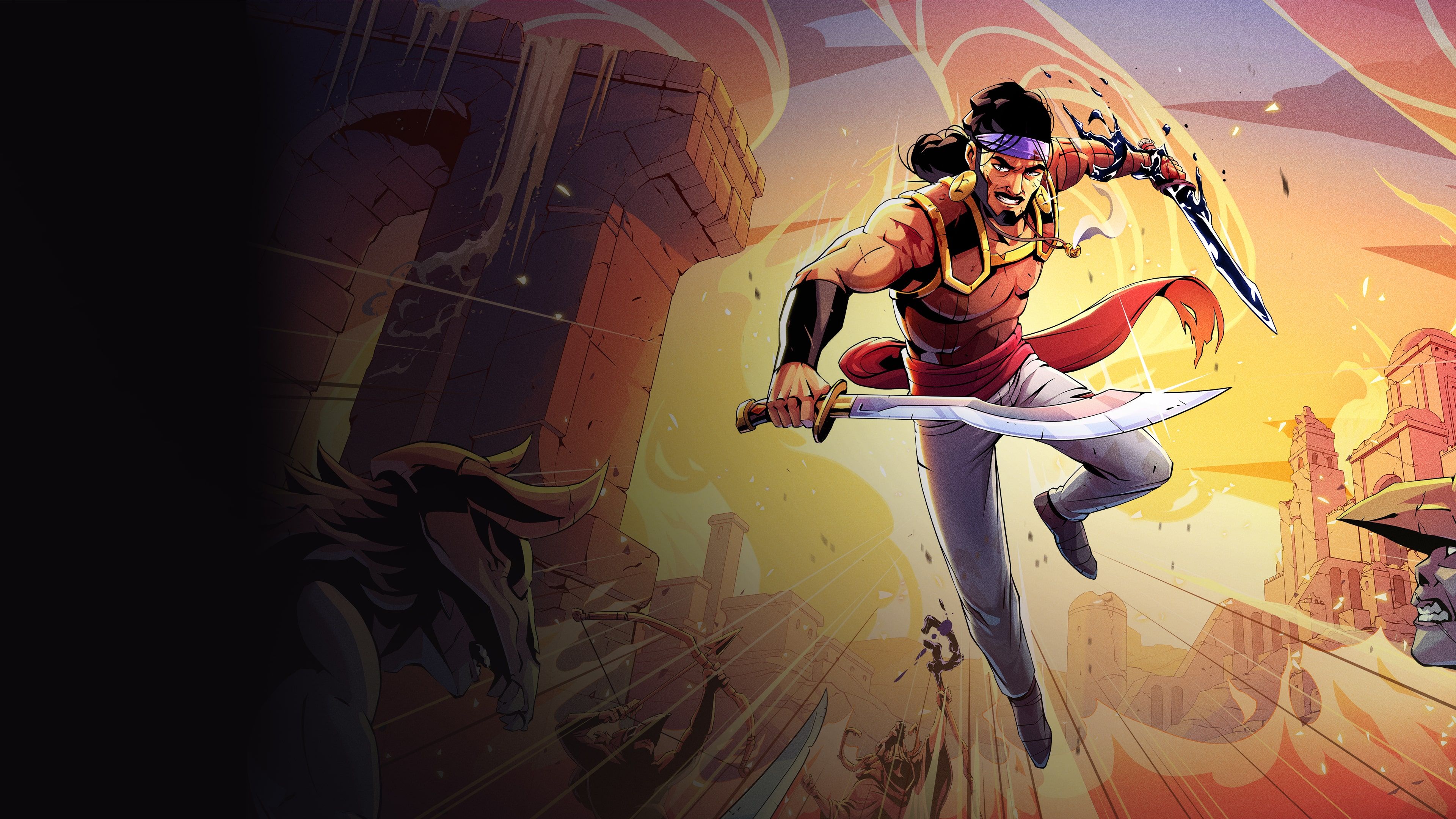3840x2160 The Rogue Prince of Persia Games. PlayStation (US)