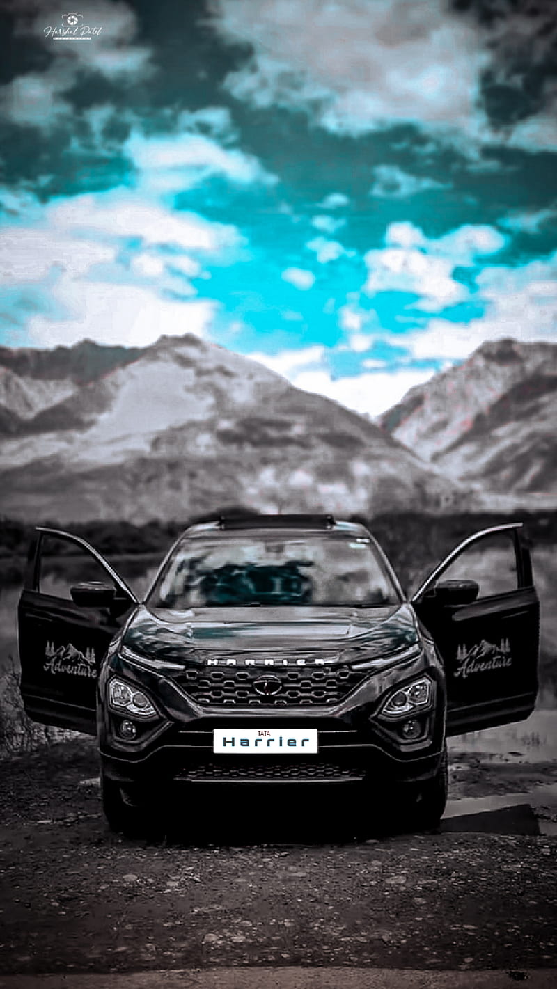 800x1421 Harrier, range rover, SUV, Jaguar, tata harrier, TATA, HD phone wallpaper