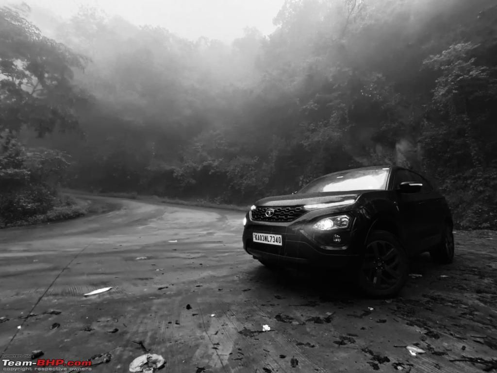 1024x768 Chronicles of Strider, the Black Beast. Our Tata Harrier XZ+ Dark Edition