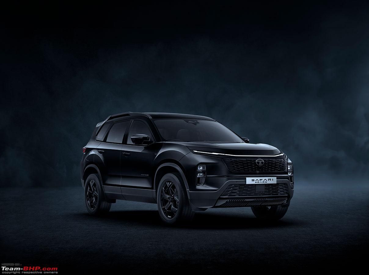 1208x900 Tata Harrier & Safari Dark editions launched