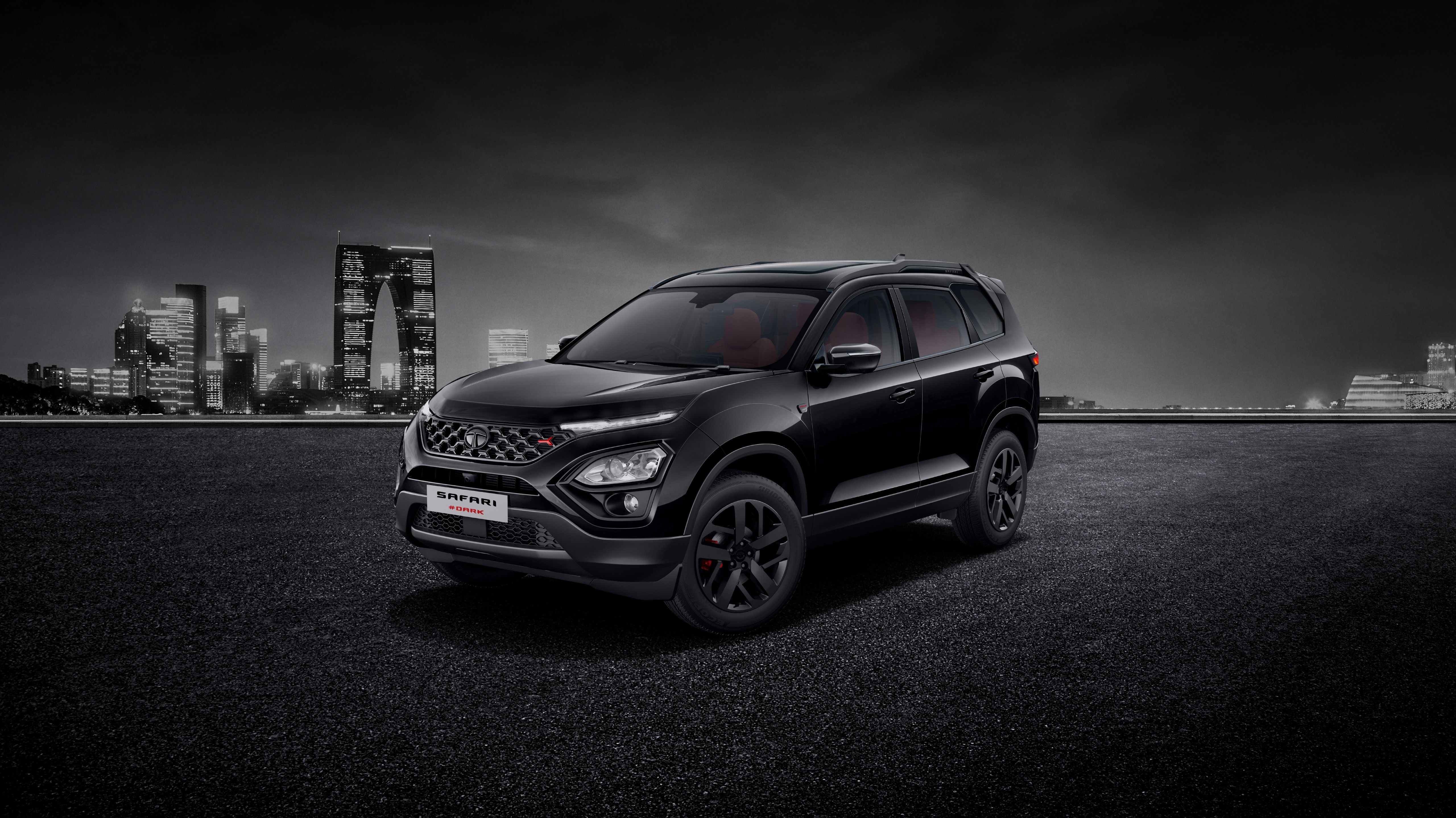 5120x2880 Tata Safari Dark 2023 8K Wallpaper Car Wallpaper
