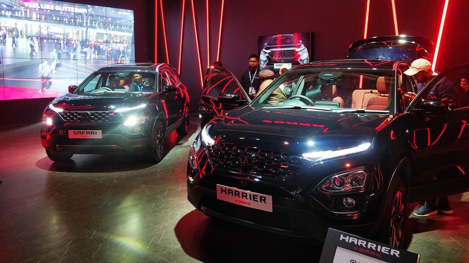 1600x900 Auto Expo 2023: Tata Harrier, Safari Dark Editions get new screen & ADAS