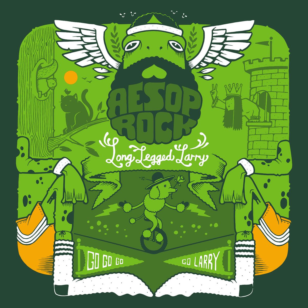 1200x1200 Aesop Rock Legged Larry (7 Vinyl)