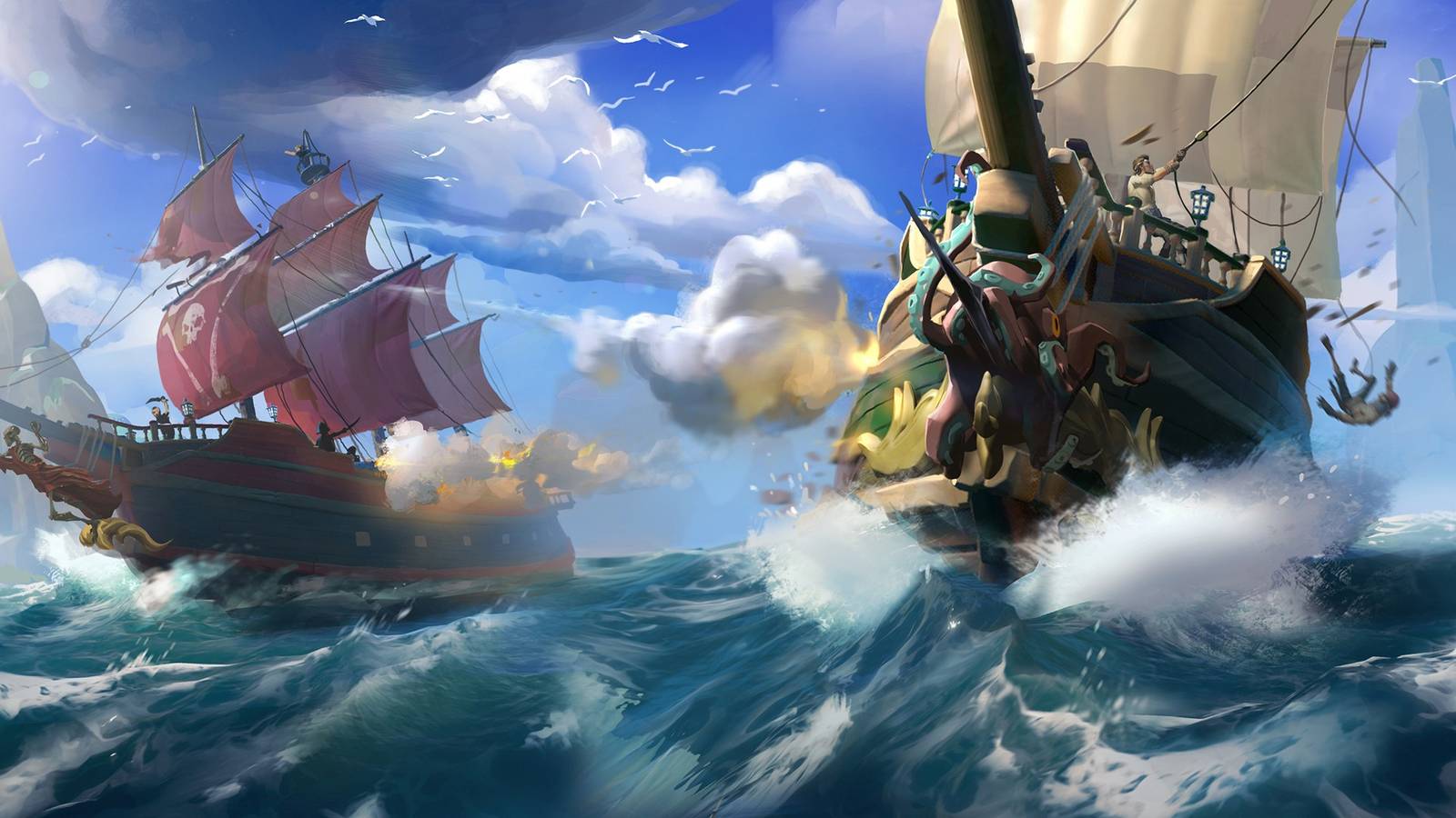 1600x900 Sea of Thieves' PvP allows for spectacular stories of revenge