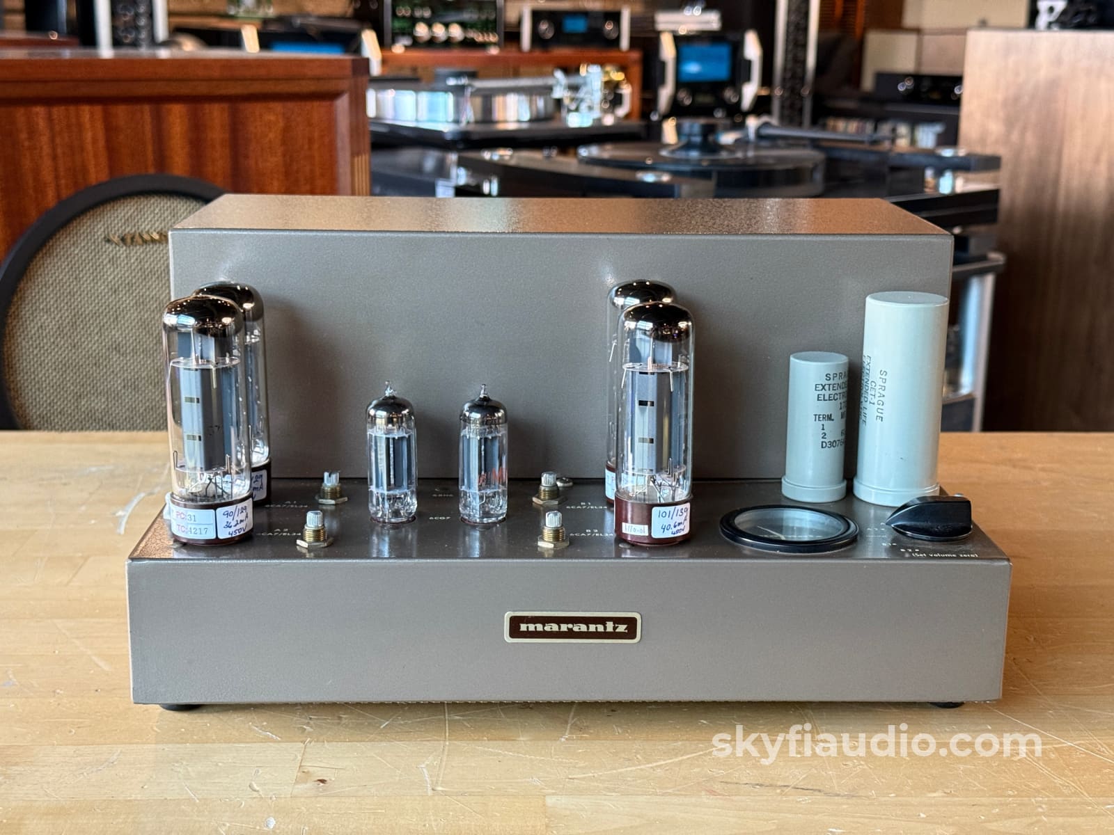 1600x1200 Marantz 8B Vintage Tube Amplifier Serviced and Gorgeous