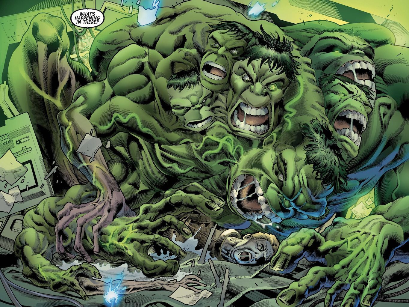 1366x1024 Immortal Hulk Wallpaper