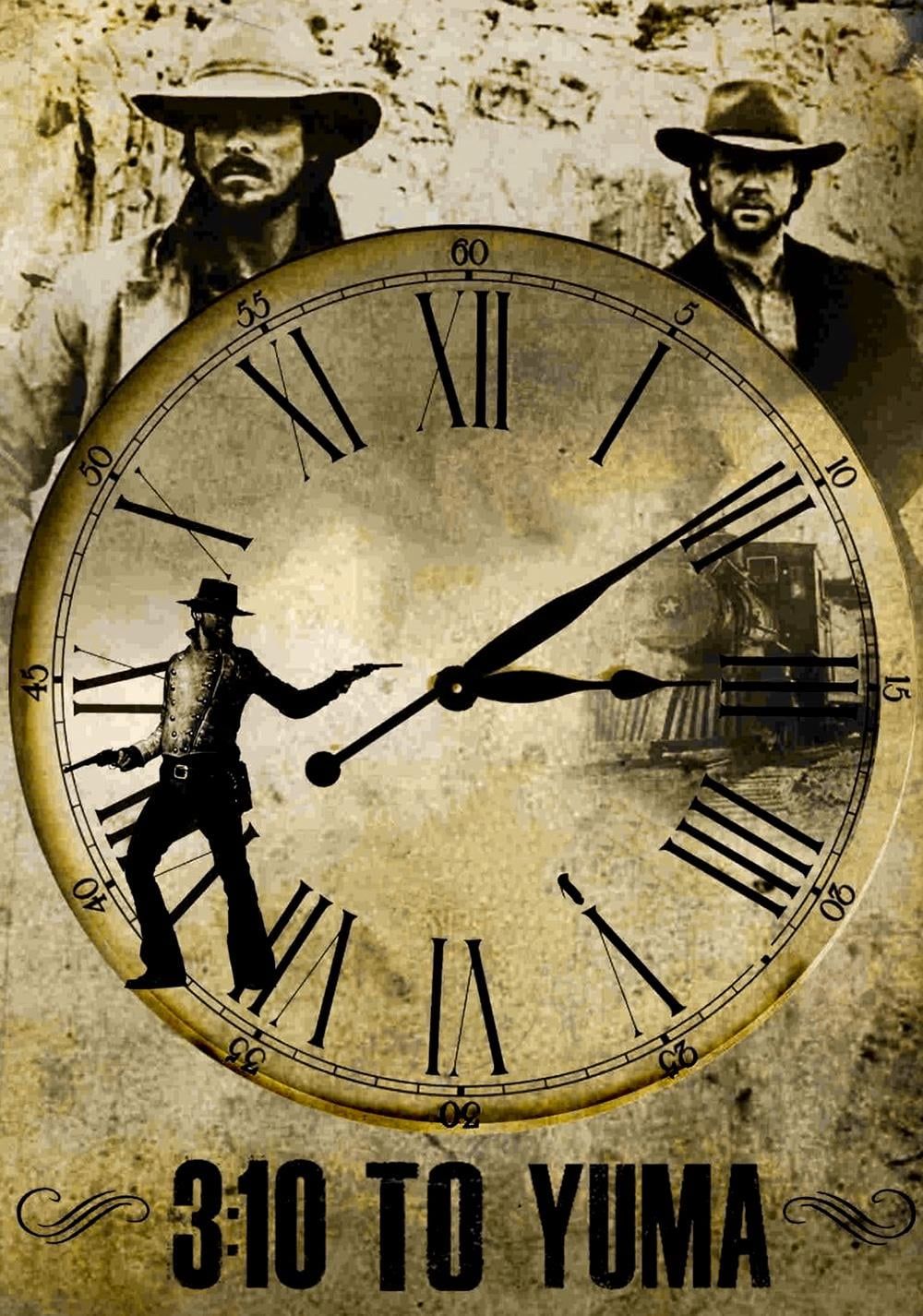 1000x1426 3:10 to Yuma (2007) (Christian Bale, Russell Crowe, Ben Foster)