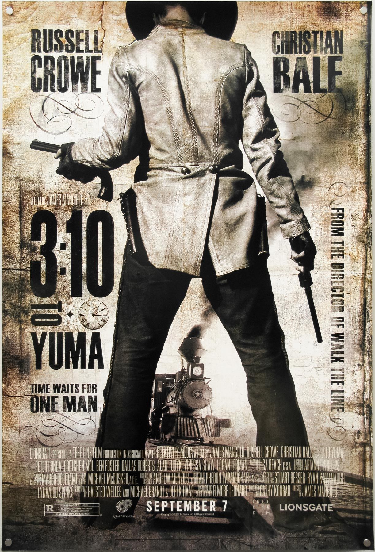 1223x1800 3:10 To Yuma / one sheet / advance / USA