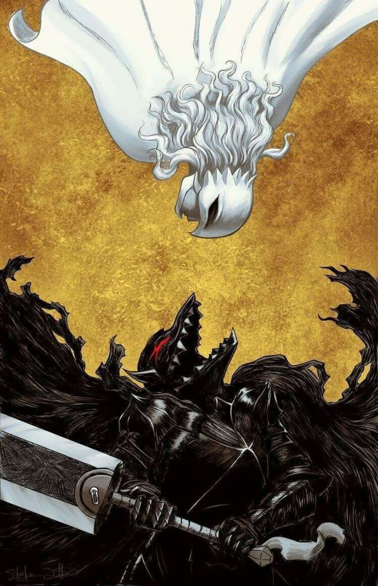736x1140 Guts & Griffith #Berserk