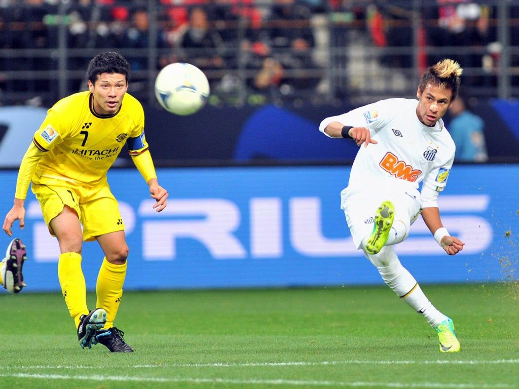1024x768 Neymar inspires Santos to Club World Cup final