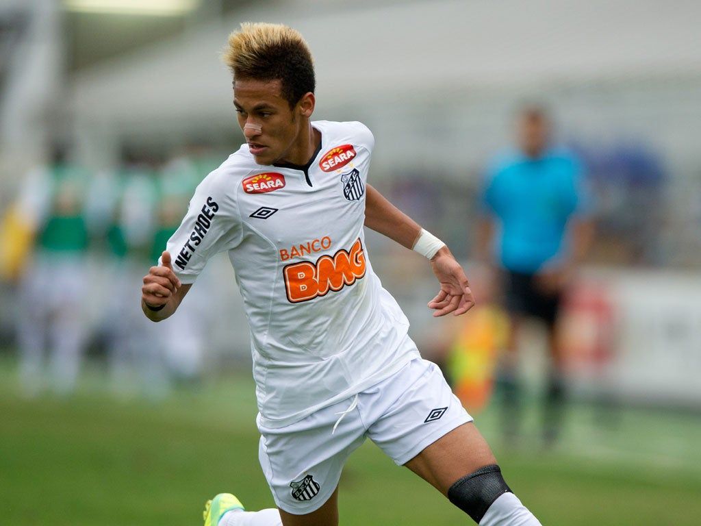 1024x768 Neymar voted best player in Brazilian league