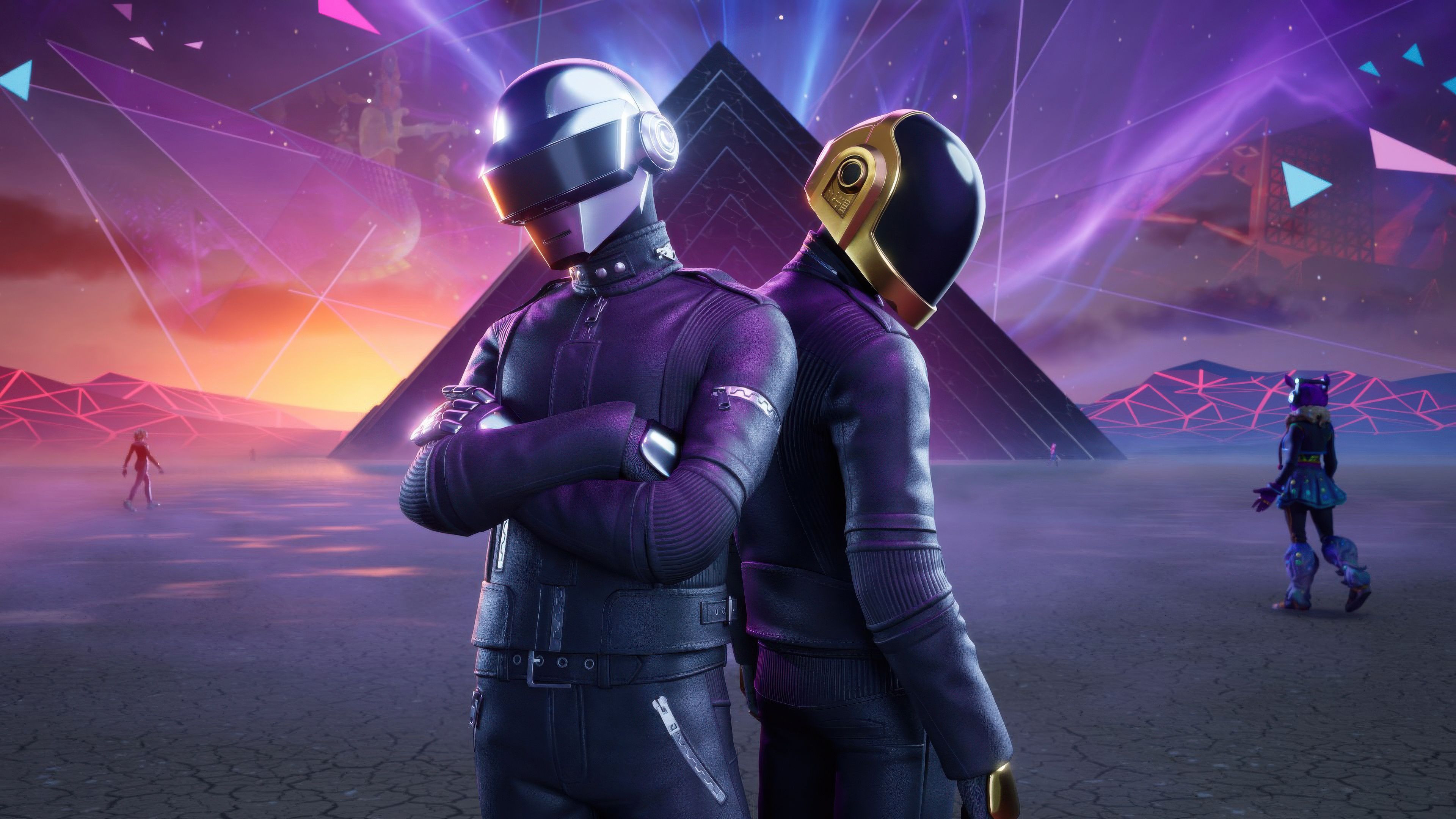 3840x2160 Fortnite X Daft Punk 2025 Wallpaper, HD Games Wallpaper, 4k Wallpaper, Image, Background, Photos and Picture