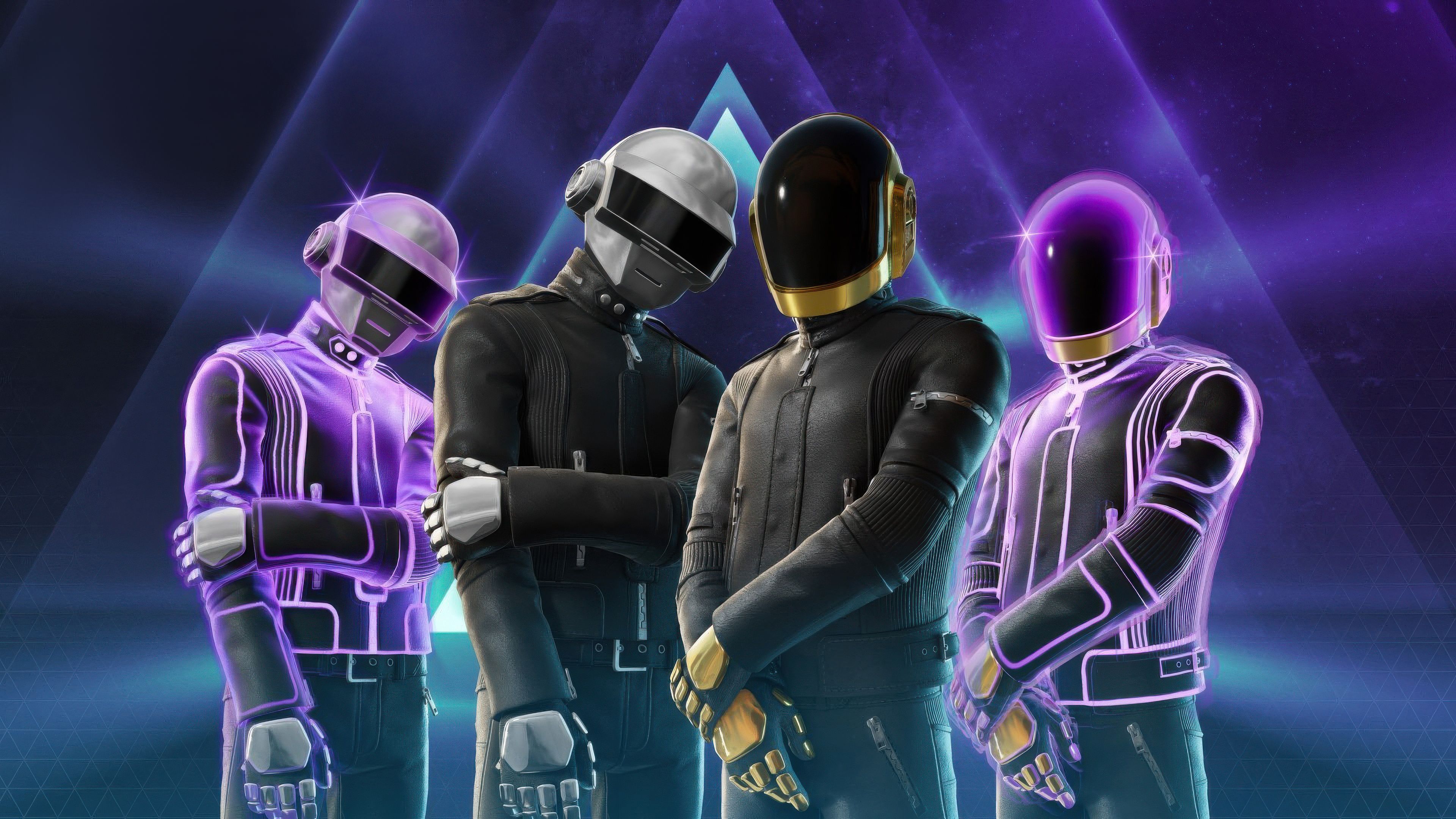 3840x2160 Fortnite X Daft Punk 2025 Game Wallpaper, HD Games Wallpaper, 4k Wallpaper, Image, Background, Photos and Picture