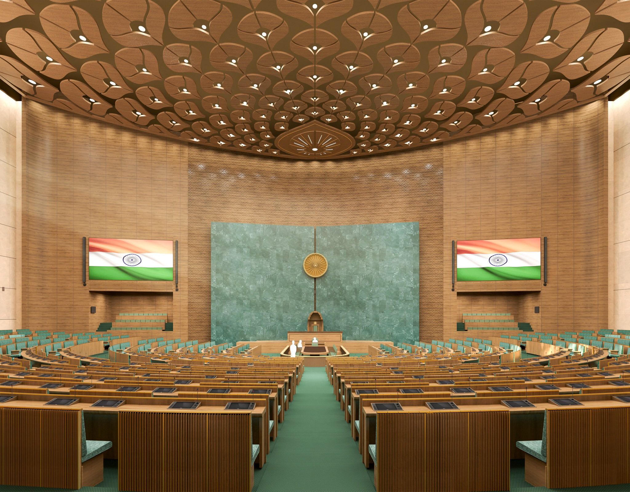 2048x1600 New Parliament building will become powerful medium to achieve resolution of developed India: Lok Sabha Speaker