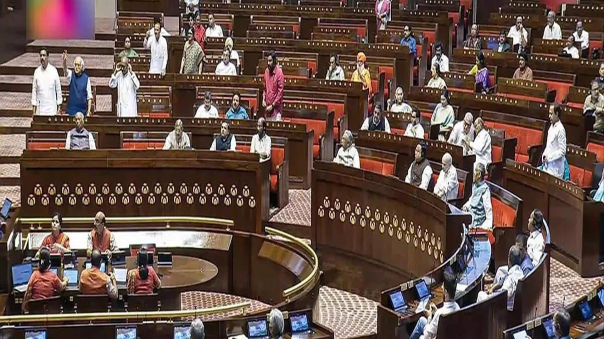1920x1080 Parliament proceedings: Rajya Sabha adjourned; Lok Sabha sees uproar