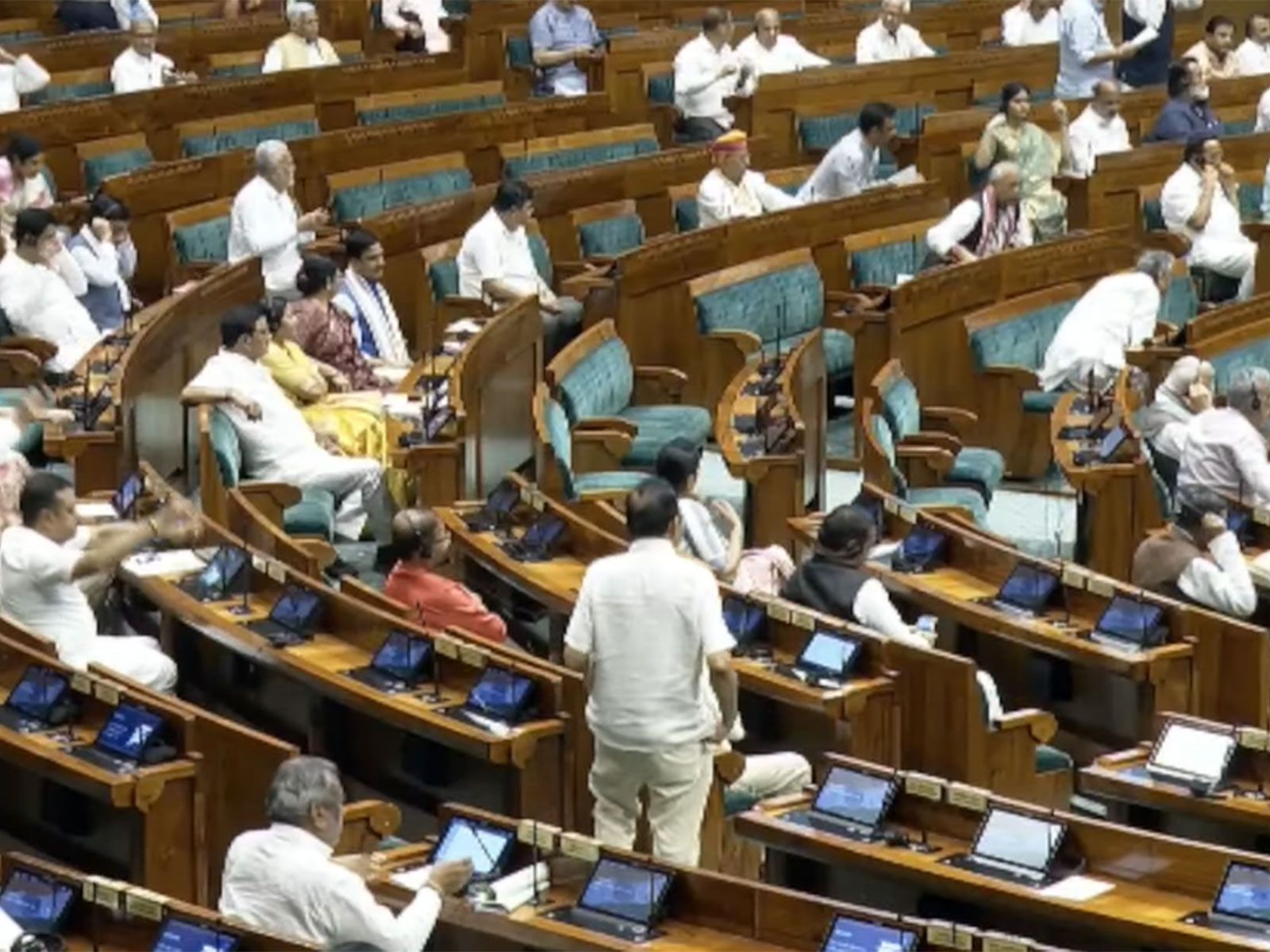 1600x1200 Lok Sabha Adjourned During Anti Paper Leak Bill Discussion