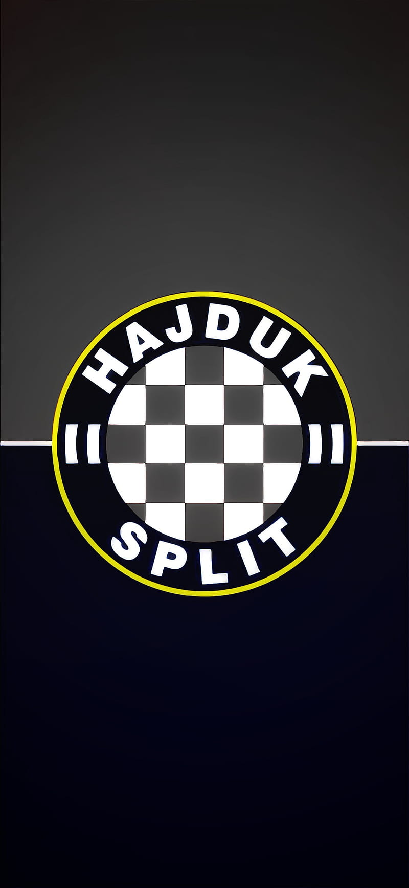 800x1736 Hajduk BW split, torcida, HD phone wallpaper